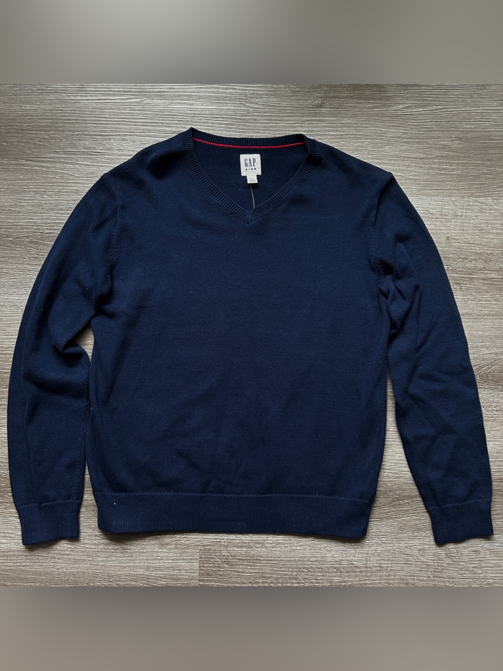 GAP Kids Navy V-Neck Sweater NWT- size XXL